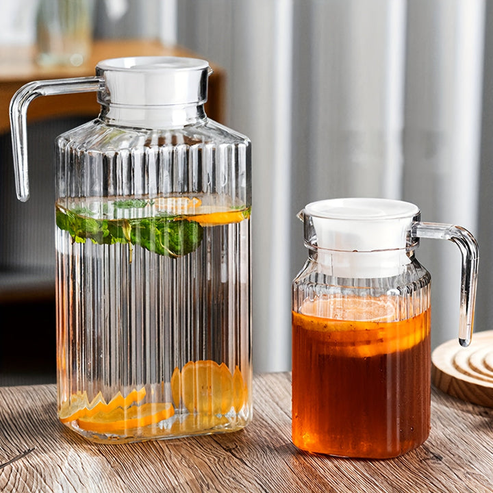 Jarra de Agua Fría Versátil - Resistente al Calor, Duradera con Diseño de Vertido Fácil para Cocina y Comedor