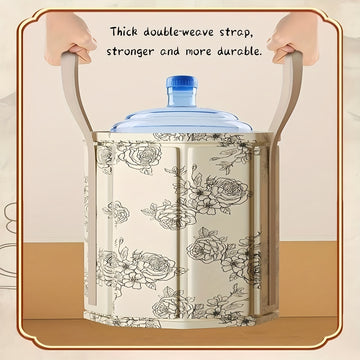 Baño de Pies Plegable 31L, Bolsa Multifuncional Portátil para Remojo con Asa para Viajes, Camping y Pesca
