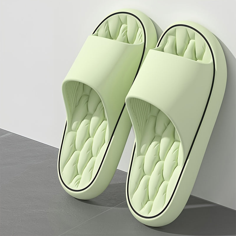 Zapatillas de nube suaves - Antideslizantes, con almohadilla, para hombres y mujeres, ideales para el baño, dormitorio, piscina y playa, material EVA, diseño de nube para comodidad y soporte todo el día.