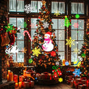 Lámpara de mesa de Navidad 2025, última moda, patrón rotativo, luz, decoración de hogar, proyector, adecuado para sala de estar, techo de habitación, fiesta, Año Nuevo, Navidad.