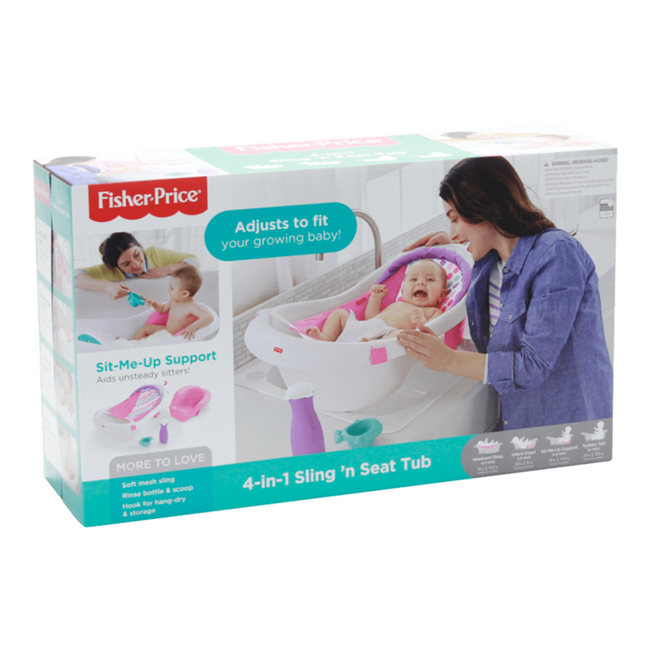 BAÑERA 4-EN-1 SOPORT 21030 FISHER PRICE