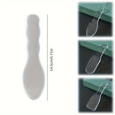 Limpiador de Pies de Vidrio - Exfoliante y Removedor Doble Cara para Pies Suaves, Herramienta de Pedicura Manual con Mango Ergonómico, Sin Necesidad de Electricidad, Cuidado Portátil para Uso Doméstico