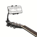 Soporte de teléfono para cabeza de guitarra LRBH - Montaje ajustable para transmisiones en vivo, enseñanza, grabación de video - Compatible con Android e iPhone - Ideal para guitarra eléctrica, bajo, ukulele, piano - Uso en escritorio y cocina