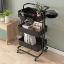Carrito de Almacenamiento Versátil de 3 o 4 Niveles con Ruedas - Ideal para la Organización de Cocina, Baño y Lavandería