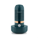 1pc USB Recargable Purificador Portátil de Frutas y Verduras, Material ABS, Tensión de funcionamiento ≤36V, Batería de litio de 3000mAh, Diseño de cápsula para esterilización de alimentos y eliminación de pesticidas, Adecuado para varios alimentos
