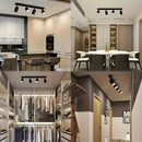 Colgante de Techo Industrial Moderno - Fácil Instalación, Montaje Semi-Encajonado para Restaurantes, Cafeterías, Dormitorios y Exposiciones - Base de Bombilla GU10 (Bombilla No Incluida), Foco, Iluminación Decorativa, Perfecto para Regalos de Navidad, Of
