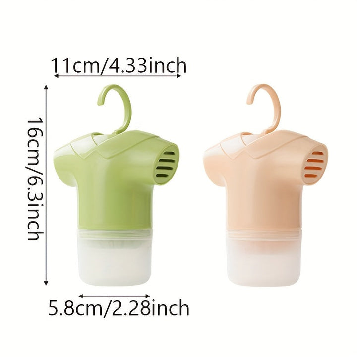 1 Unidad, Deshumidificador Colgante para Armarios, Absorbe la Humedad sin Olor, Ideal para Dormitorios, Baños y Armarios, Caja de Desecante de Plástico Reutilizable, Eficiente para Eliminar la Humedad, Regalo Ideal para el Hogar, Dispositivo Deshumidific