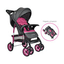 COCHE ESTANDAR  KLAUS HAPPY BABY - ROSADO
