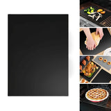 1pc Alfombrilla de barbacoa resistente a altas temperaturas - Antiadherente, Reutilizable, Fácil de limpiar, Alfombrilla de barbacoa al aire libre - Adecuada para uso en el fondo de hornos, parrillas, moldes para hornear, Accesorios de cocina duraderos