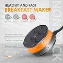 Sartén de panqueques de 7 tazas con molde de waffle - Aleación de aluminio duradera, perfecta para hacer panqueques esponjosos, waffles y blinis, ideal para uso doméstico y en restaurantes, panqueques de calidad de restaurante | Diseño decorativo de panq