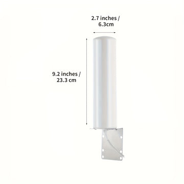 Antena Omni-Directional al aire libre 4G LTE para Router Modem Gateway, 2X2 Antenas MIMO con alta ganancia 28dBi/ Conector macho SMA/ 5 metros de cable