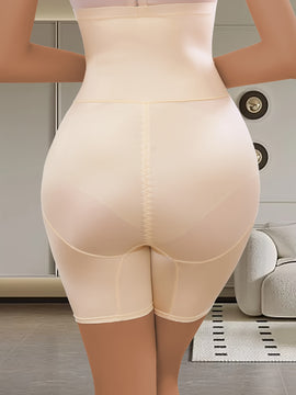 Pantalón moldeador de talle alto para mujer, con efecto levantacolas y reductor, incluye short de seguridad para evitar transparencias y es ideal para uso posparto
