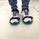 Zapatos de Aeración para Césped Resistentes - 2 Piezas con Púas de 4.2 cm (1.65 pulgadas) - Calzado para Jardinería, Cultivo y Corte de Pasto - Construcción en Plástico y Hierro Duradero - Herramienta Manual para Profesionales y Jardineros Domésticos - I