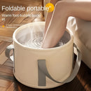 1pc Cubo de Remojo para Pies Portátil y Sin Cables - Bañera Profunda Multifuncional con Aislamiento de Aluminio, Aislamiento Térmico y Diseño Inodoro, Relajación de los Pies - Experiencia de Hidroterapia