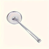 Escuadra de freír de acero inoxidable con mango - Herramienta de cocina resistente al calor para freír en aceite, ideal para eliminar el exceso de aceite de los alimentos fritos, perfecta para todas las estaciones, accesorio para freidor profundo | Acaba