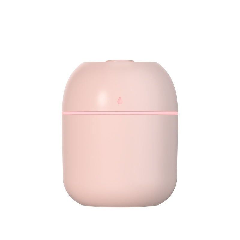 1 humidificador AromaRelax con luz nocturna USB, difusor de ambiente plástico para dormitorio, sala, oficina o auto - Funciona con bajo voltaje, compatible con múltiples espacios