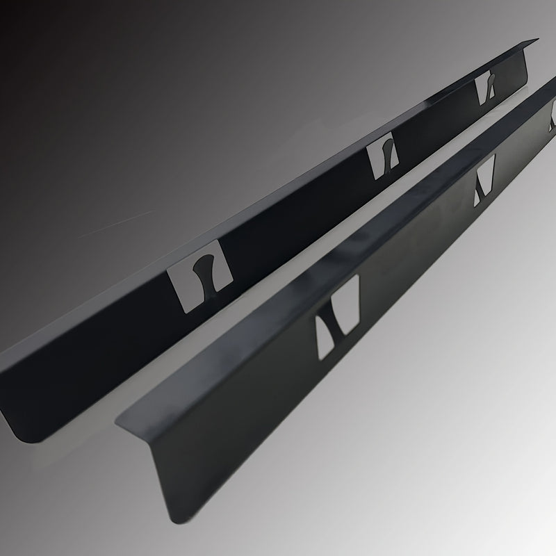 2 piezas de protección lateral de estufa de aleación de aluminio, cubierta protectora de cocina, anti-derrame, fácil de limpiar, con ajuste para estufas de 23,4 pulgadas para cocina