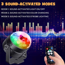 Ilumina Tu Fiesta Con Luces De DJ Con Control Remoto: 7 Modos, Bola De Luz De Discoteca RGB, Lámpara Estroboscópica Y Más.