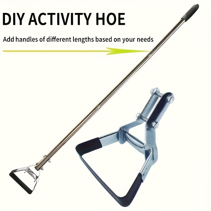 Reemplazo de pala de jardín de metal duradero - Pala de jardín fácil de usar con mango ergonómico, accesorio de jardinería DIY, fácil de usar (GS1) | Herramienta de jardinería ergonómica | Estructura de metal duradera, herramienta de jardinería de pala