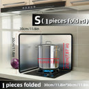 Protector de Cocina Antiadherente y Resistente al Calor - Panel Plegable para Estufa, 2 Tamaños Disponibles, Ideal para Hogar, Caravana o Camping - Diseño Doble Cara