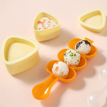 Kit de 7 Piezas para Hacer Sushi - Forma Fácil y Divertida de Preparar Sushi en Casa - Moldeadores de Arroz Perfectos para Principiantes, Ideal para Almuerzos y Snacks