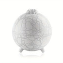 Humidificador de Aromaterapia Planetario, Difusor de Aceites Esenciales con Sonido Crepitante y Conexión USB. Adecuado para Sala de Estar, Dormitorio, Oficina, etc