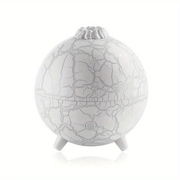 Humidificador de Aromaterapia Planetario, Difusor de Aceites Esenciales con Sonido Crepitante y Conexión USB. Adecuado para Sala de Estar, Dormitorio, Oficina, etc