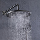 1 pieza de brazo de ducha de acero inoxidable con 4 estilos, extensión de ducha retro montada en la pared para baño en casa y hotel, ajuste universal con cubierta decorativa, resistente y duradero, accesorios de baño