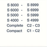 Filtros de reemplazo de alta calidad para aspiradoras de barril, diseñados específicamente para funcionar con varios modelos de Miele, incluyendo S4, S5, S6, S8, S8000, S8999, S6000, S6999, S5000, S5999, S4000, S4999, Complete C2, Complete C3, Compact C1