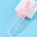 Cucharas tetero de silicona para bebés y niños pequeños