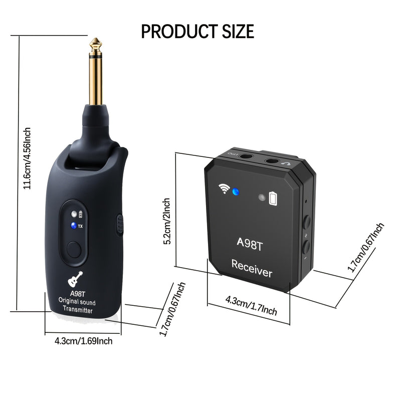 Sistema de monitorización inalámbrica para auriculares, adecuado para músicos y cantantes con auriculares inalámbricos personales IEM.