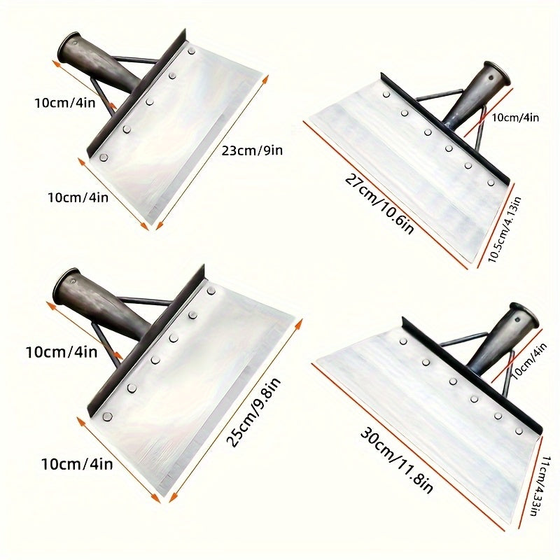 1pc Herramienta de Acero Inoxidable para Arrancar Malezas - Desmalezador Manual Multifuncional con Mango Ergonómico, Sin Necesidad de Electricidad para Jardín, Patio y Limpieza Exterior