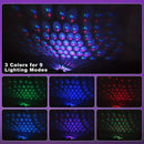 Lámpara De Iluminación De Escenario De Fiesta Con Control De Sonido, Lámpara De Atmósfera Podrida, Lámpara De Proyección De Ritmo De Música Para El Hogar Con USB, Lámpara De Bola Mágica LED Para Coche