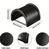 Ventilador de viento y filtro de pop TAVOSOP mejorado - Cubierta de malla metálica ajustable para grabaciones sin manos, reduce el ruido del viento y mejora el tono de bajo, compatible con la mayoría de los micrófonos, ventilador de viento, mejora del au