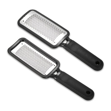 Lima de Pie Colosal para Pedicura, Lima de Acero Inoxidable Profesional para el Cuidado de los Pies para Eliminar la Piel Dura, Se Puede Utilizar en Pies Secos y Húmedos