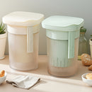 1pc Colador para Yogur Griego de Alta Resistencia con Tela Filtro - Herramienta Manual No Eléctrica para Yogur Casero, Queso y Leche de Soya, Paneer - Diseño Fácil de Limpiar, Organizador Compacto para Encimera - Ideal para Hogar, Dormitorio u Oficina -