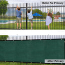 Malla de privacidad 90% con protección UV - Cubierta de PVC con ojales y clips de fijación para jardín, patio, terraza, decoración interior/exterior