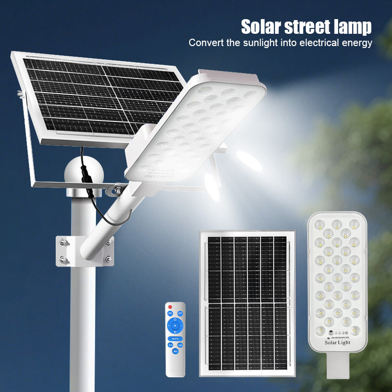 Luz solar para pared exterior, potente lámpara solar LED para caminos, iluminación portátil con sensor de movimiento y batería de litio 4000mAh/6000mAh, sensor infrarrojo, cubierta de plástico, control remoto - Ideal para patios, garajes, bodegas, áreas
