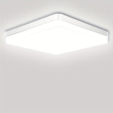 1pc Luz de Techo LED, 36W 3240lm 4000K 22.86cm Iluminación Empotrada Cuadrada para Cocina, Dormitorio, Sala, Armario, Blanco Neutro