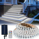1 pieza de Tiras de Luces Solares LED, Luces de Cuerda para Exteriores con 8 Modos de Iluminación, 320/640 LED, Luces de Cadena Solares para Patio, Jardín, Terraza, Balcón, Decoración de Acción de Gracias, Halloween y Navidad, Ideal para Regalos de Navid
