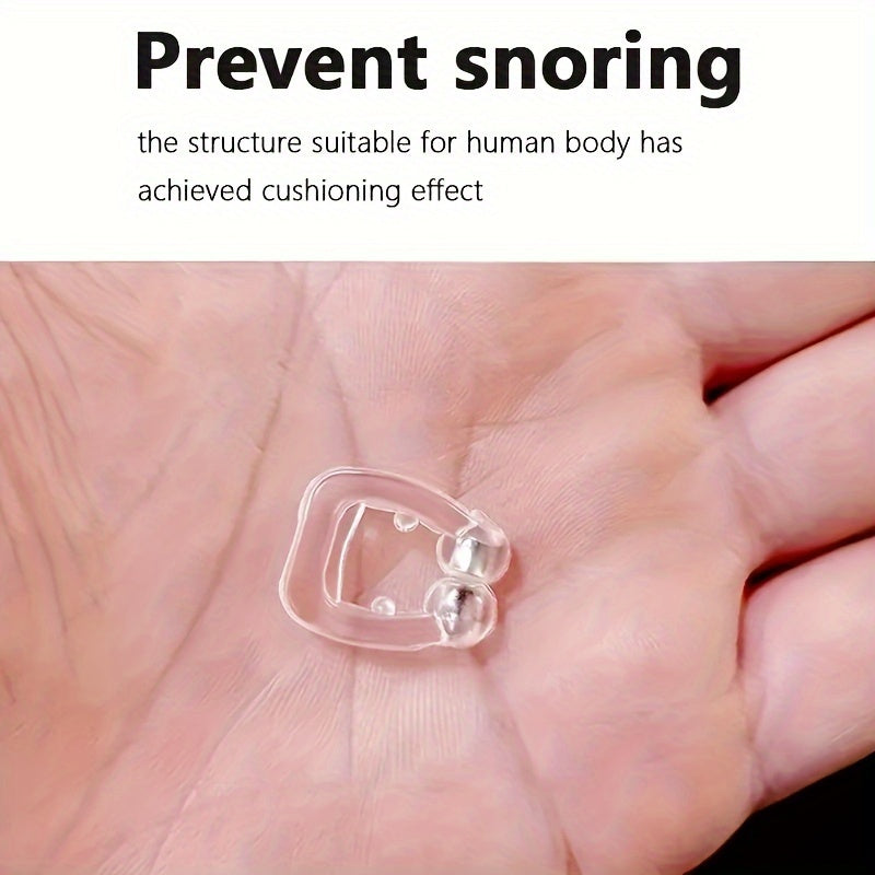 Respiración suave, sueño tranquilo, seguro y saludable, clip nasal universal para hombres y mujeres
