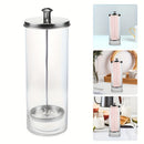 Vaso de Esterilización para Herramientas de Belleza, Botella de Desinfección para Salón de Peluquería, Vaso de Agua Estéril para Cuidado de Uñas, Botella de Vidrio para Esterilización