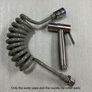 Juego de Ducha Portátil con Boquilla de Acero Inoxidable, Adecuado para Higiene Personal y Limpieza del Baño, Cabezal de Ducha Auto-Limpiante, Material Duradero de Acero Inoxidable