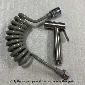 Juego de Ducha Portátil con Boquilla de Acero Inoxidable, Adecuado para Higiene Personal y Limpieza del Baño, Cabezal de Ducha Auto-Limpiante, Material Duradero de Acero Inoxidable