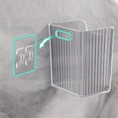 1 Estante De Almacenamiento Para Pasta De Dientes Y Cepillos De Dientes, Caja De Almacenamiento Montada En La Pared, Tubo De Almacenamiento Para Maquinilla De Afeitar, Cesta De Almacenamiento Multifunción Para Baño, Accesorios De Baño