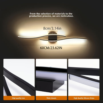 1 pieza de luz de techo LED negra, montaje semi-revestido de metal, regulable y ajustable, adecuada para luces de pared de restaurante de villa, cafeterías y tiendas, iluminación LED, dormitorio, sala de estar, isla de cocina, luz de vestidor, luces de p
