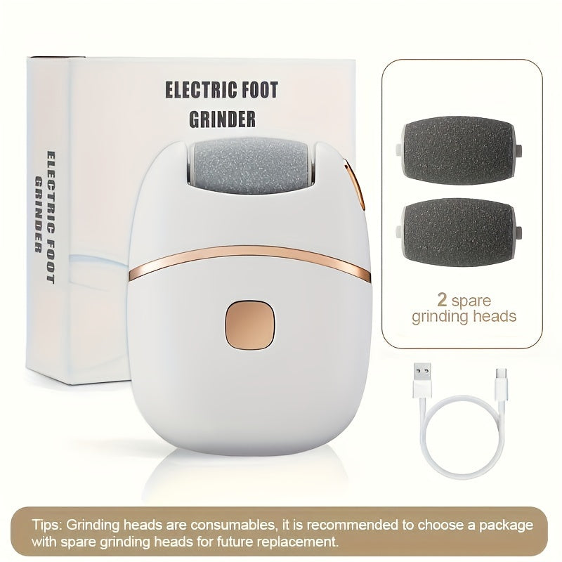 Rectificador eléctrico recargable para pies MIGUAN, carga USB, batería de litio de 400 mAh, 4 V-12 V, herramienta portátil para el cuidado de los pies para pulir cuero grueso