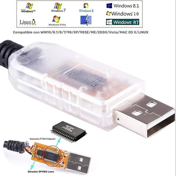 Adaptador de interfaz XLR 3 pines a DMX512 USB, compatible con el software Freestyler, para control de iluminación de escenario, controlador de luz, controlador de intensidad, conversor de serie RS485, cable de soporte, compatible con Windows 7/8/10, Mac
