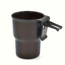 1pc Portavasos multifuncional para vehículos recreativos, material PP, ranura segura para teléfono, bebida y basura, soporte de taza portátil para vehículos