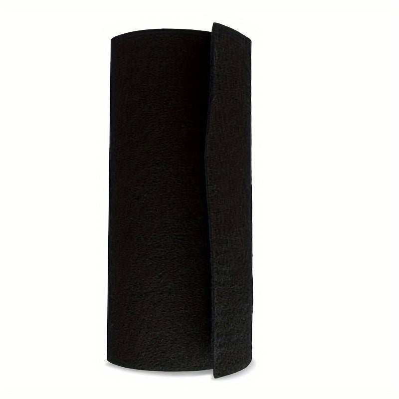 1 pieza Ancho 40.6cm x Grosor 0.5cm x Largo 122cm Cortado a medida para filtro de aire de purificador de aire de espuma de carbono, filtro de estufa y filtro de aire acondicionado para eliminar olores, almohadilla de carbón activado universal